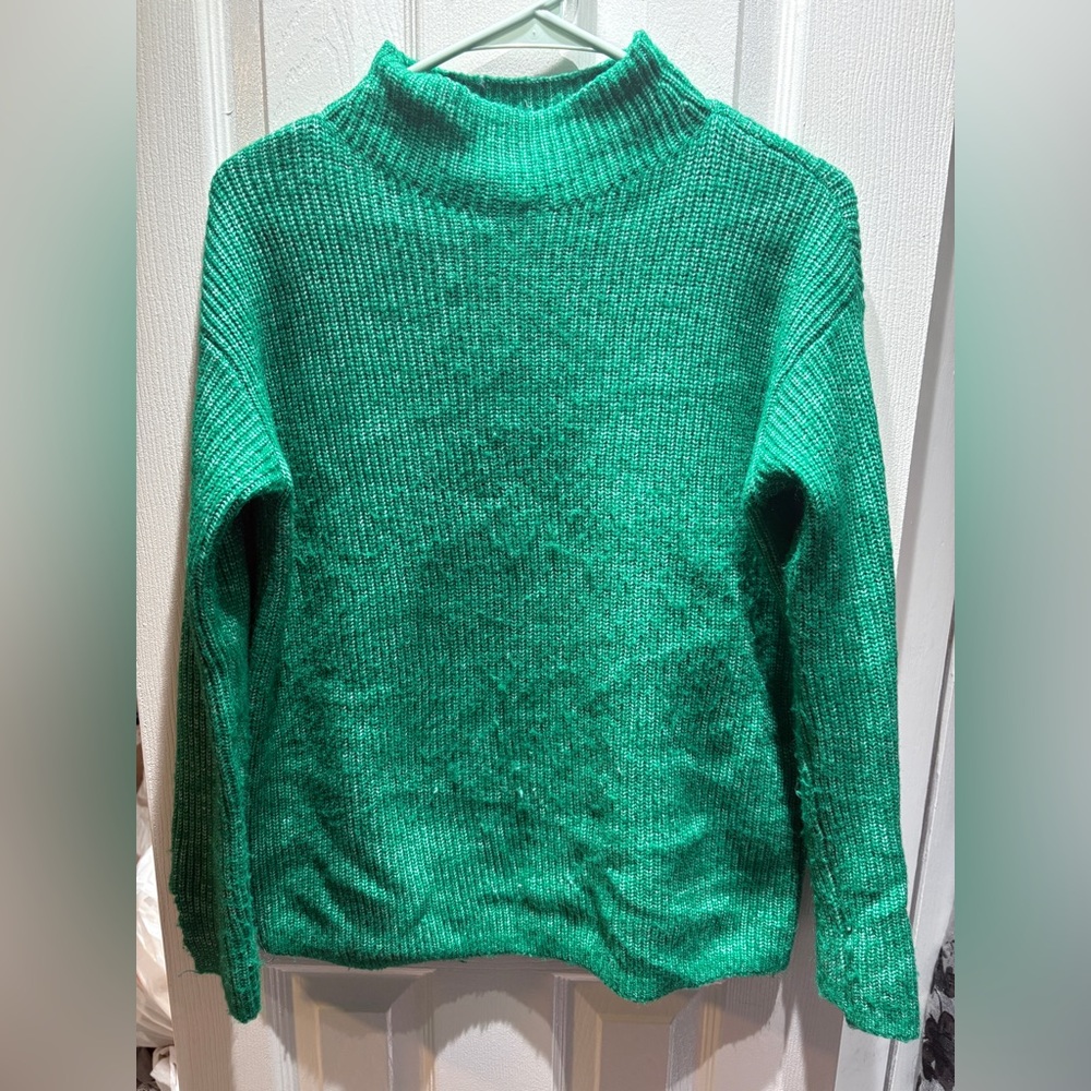Soft and cozy mock neck